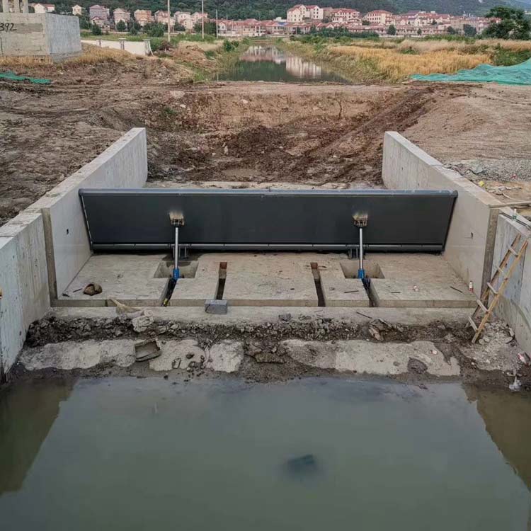 液压翻板闸门 液压翻板闸门